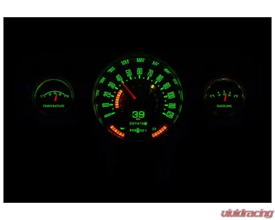 Dakota Digital MTX-57C-X Instrument System for 1957 Chevrolet Metric Custom Build - MTX-57C-X