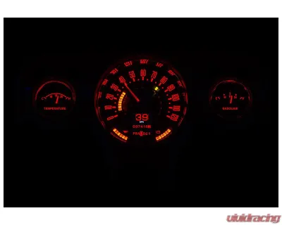 Dakota Digital MTX-57C-X Instrument System for 1957 Chevrolet Metric Custom Build - MTX-57C-X