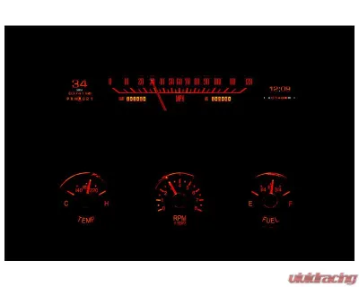 Dakota Digital MTX Instrument System for 1961-1962 Chevrolet Impala, Metric Custom Build - MTX-61C-IMP-X