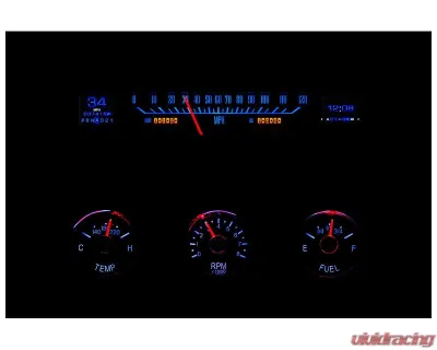 Dakota Digital MTX Instrument System for 1961-1962 Chevrolet Impala, Metric Custom Build - MTX-61C-IMP-X