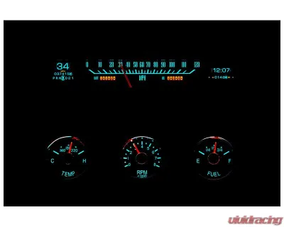 Dakota Digital MTX Instrument System for 1961-1962 Chevrolet Impala, Metric Custom Build - MTX-61C-IMP-X