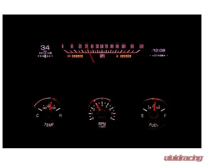 Dakota Digital MTX Instrument System for 1961-1962 Chevrolet Impala, Metric Custom Build - MTX-61C-IMP-X
