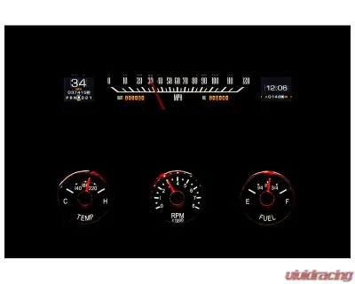 Dakota Digital MTX Instrument System for 1961-1962 Chevrolet Impala, Metric Custom Build - MTX-61C-IMP-X