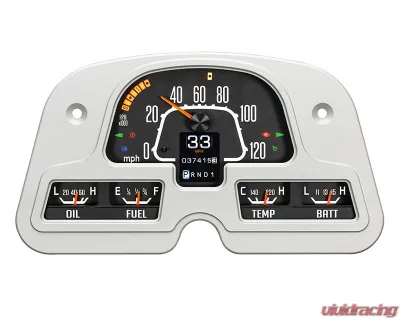 Dakota Digital MTX Instrument System for 1960-1984 Toyota Land Cruiser, Custom Build - MTX-62T-FJ-X