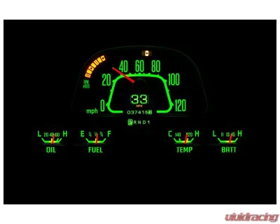 Dakota Digital MTX Instrument System for 1960-1984 Toyota Land Cruiser, Custom Build - MTX-62T-FJ-X