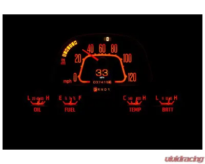 Dakota Digital MTX Instrument System for 1960-1984 Toyota Land Cruiser, Custom Build - MTX-62T-FJ-X
