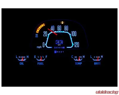 Dakota Digital MTX Instrument System for 1960-1984 Toyota Land Cruiser, Custom Build - MTX-62T-FJ-X
