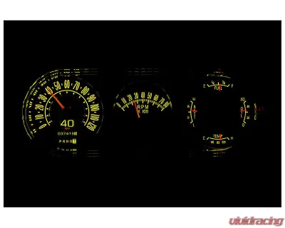 Dakota Digital MTX-63C-NOV-X Instrument System, 12.645"x4.744", Custom Metric Build - MTX-63C-NOV-X