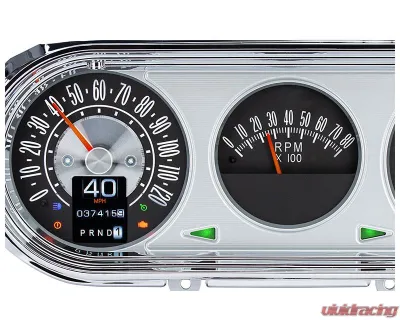 Dakota Digital MTX-63C-NOV-X Instrument System, 12.645"x4.744", Custom Metric Build - MTX-63C-NOV-X