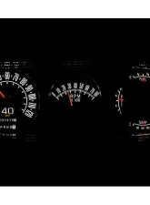 Dakota Digital MTX-63C-NOV-X Instrument System, 12.645"x4.744", Custom Metric Build                                     - MTX-63C-NOV-X - Image 4