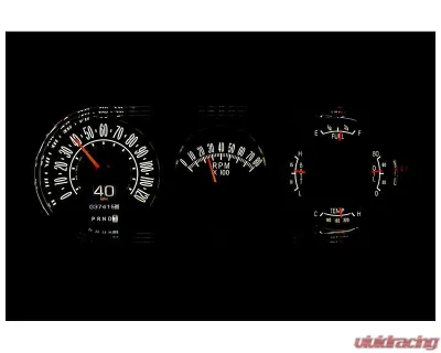 Dakota Digital MTX-63C-NOV-X Instrument System, 12.645"x4.744", Custom Metric Build - MTX-63C-NOV-X