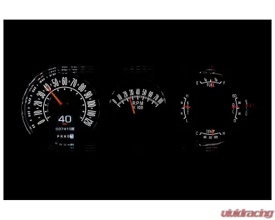 Dakota Digital MTX-63C-NOV-X Instrument System, 12.645"x4.744", Custom Metric Build - MTX-63C-NOV-X