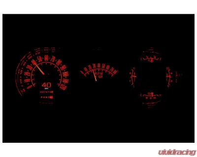 Dakota Digital MTX-63C-NOV-X Instrument System, 12.645"x4.744", Custom Metric Build - MTX-63C-NOV-X