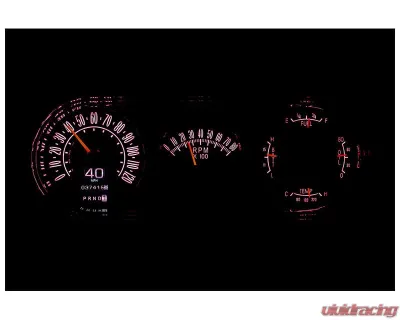 Dakota Digital MTX-63C-NOV-X Instrument System, 12.645"x4.744", Custom Metric Build - MTX-63C-NOV-X
