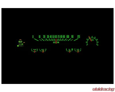 Dakota Digital MTX Instrument System Metric Custom Build for Chevrolet 1964-1966 - MTX-64C-PU-X