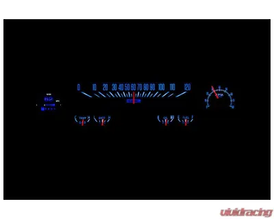 Dakota Digital MTX Instrument System Metric Custom Build for Chevrolet 1964-1966 - MTX-64C-PU-X
