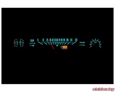 Dakota Digital MTX-66C-NOV-X Instrument System 19.680"x3.940" Metric Custom Build - MTX-66C-NOV-X