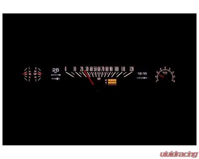 Dakota Digital MTX-66C-NOV-X Instrument System 19.680"x3.940" Metric Custom Build - MTX-66C-NOV-X