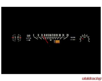 Dakota Digital MTX-66C-NOV-X Instrument System 19.680"x3.940" Metric Custom Build - MTX-66C-NOV-X