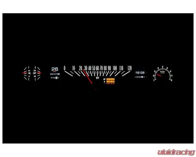 Dakota Digital MTX-66C-NOV-X Instrument System 19.680"x3.940" Metric Custom Build - MTX-66C-NOV-X