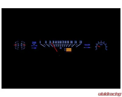 Dakota Digital MTX-66C-NOV-X Instrument System 19.680"x3.940" Metric Custom Build - MTX-66C-NOV-X