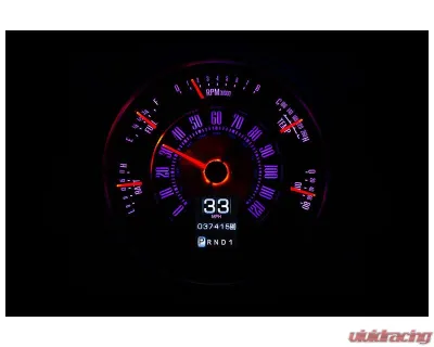 Dakota Digital MTX Instrument System for 1961-1966 Ford, Custom Metric Display - MTX-66F-BRO-X
