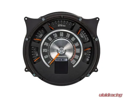 Dakota Digital MTX Instrument System for 1961-1966 Ford, Custom Metric Display - MTX-66F-BRO-X