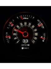 Dakota Digital MTX Instrument System for 1961-1966 Ford, Custom Metric Display                                     - MTX-66F-BRO-X - Image 4