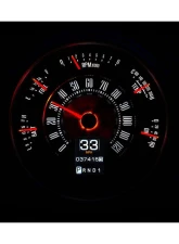 Dakota Digital MTX Instrument System for 1961-1966 Ford, Custom Metric Display                                     - MTX-66F-BRO-X - Image 5
