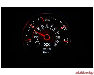 Dakota Digital MTX Instrument System for 1961-1966 Ford, Custom Metric Display - MTX-66F-BRO-X