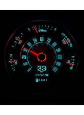 Dakota Digital MTX Instrument System for 1961-1966 Ford, Custom Metric Display                                     - MTX-66F-BRO-X - Image 9