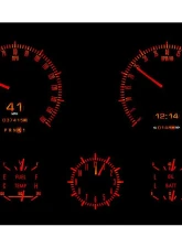Dakota Digital MTX Instrument System for 1967 Chevrolet with Center Console Gauges                                     - MTX-67C-CAC-X - Image 7
