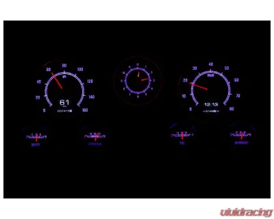 Dakota Digital MTX Instrument System for Chevrolet 1967-1972, Custom Build, Metric - MTX-67C-PU-X