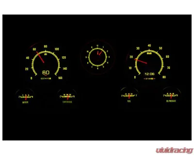 Dakota Digital MTX Instrument System for Chevrolet 1967-1972, Custom Build, Metric - MTX-67C-PU-X