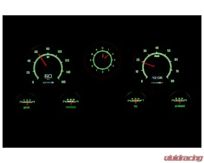 Dakota Digital MTX Instrument System for Chevrolet 1967-1972, Custom Build, Metric - MTX-67C-PU-X
