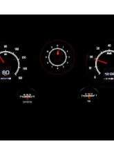 Dakota Digital MTX Instrument System for Chevrolet 1967-1972, Custom Build, Metric                                     - MTX-67C-PU-X - Image 5