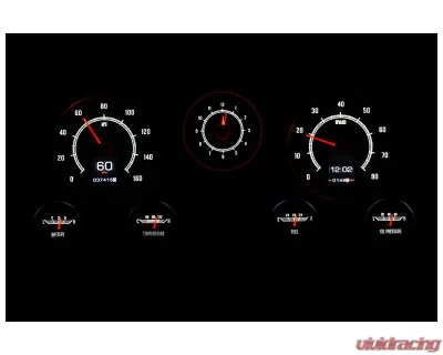 Dakota Digital MTX Instrument System for Chevrolet 1967-1972, Custom Build, Metric - MTX-67C-PU-X