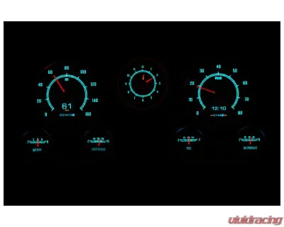 Dakota Digital MTX Instrument System for Chevrolet 1967-1972, Custom Build, Metric - MTX-67C-PU-X
