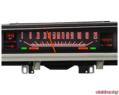 Dakota Digital MTX Instrument System for Dodge Plymouth 1968-1970, 20.45"x4.884" Custom Build - MTX-68D-STD-X