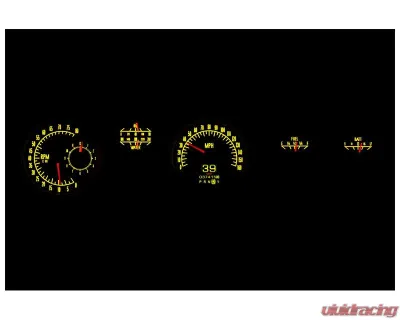 Dakota Digital MTX Instrument System Metric Custom Build for Pontiac 1970-1981 - MTX-70P-FIR-X