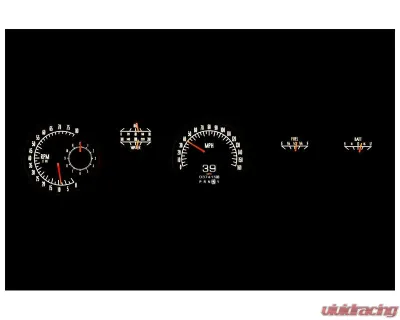 Dakota Digital MTX Instrument System Metric Custom Build for Pontiac 1970-1981 - MTX-70P-FIR-X