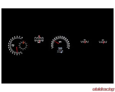 Dakota Digital MTX Instrument System Metric Custom Build for Pontiac 1970-1981 - MTX-70P-FIR-X