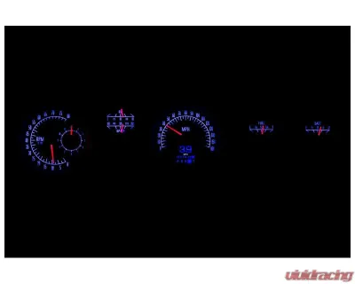 Dakota Digital MTX Instrument System Metric Custom Build for Pontiac 1970-1981 - MTX-70P-FIR-X