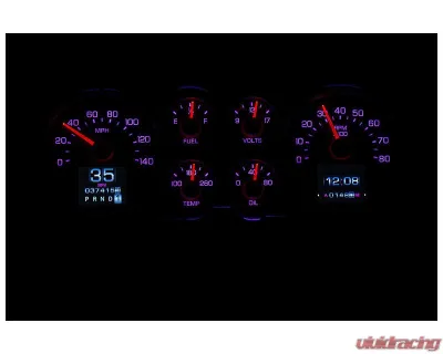 Dakota Digital MTX Instrument System Metric Custom Build for Chevrolet 1978-1985 - MTX-78C-MC-X