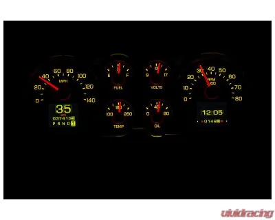 Dakota Digital MTX Instrument System Metric Custom Build for Chevrolet 1978-1985 - MTX-78C-MC-X