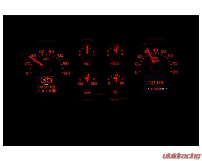 Dakota Digital MTX Instrument System Metric Custom Build for Chevrolet 1978-1985 - MTX-78C-MC-X