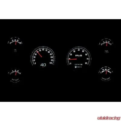 Dakota Digital RTX Instruments for GMC 1955-1959, Custom Fit, Digital Gauge System - RTX-55-GMC-X