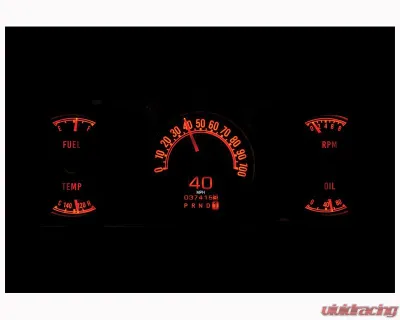 Dakota Digital MTX Instrument System for Jeep Cherokee/Wagoneer 1973-1985 Custom Build - MTX-73J-WAG-X