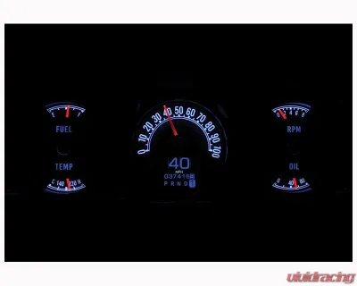 Dakota Digital MTX Instrument System for Jeep Cherokee/Wagoneer 1973-1985 Custom Build - MTX-73J-WAG-X