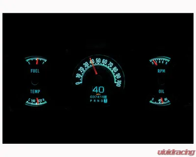 Dakota Digital MTX Instrument System for Jeep Cherokee/Wagoneer 1973-1985 Custom Build - MTX-73J-WAG-X